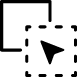 Icône de glissé déposé